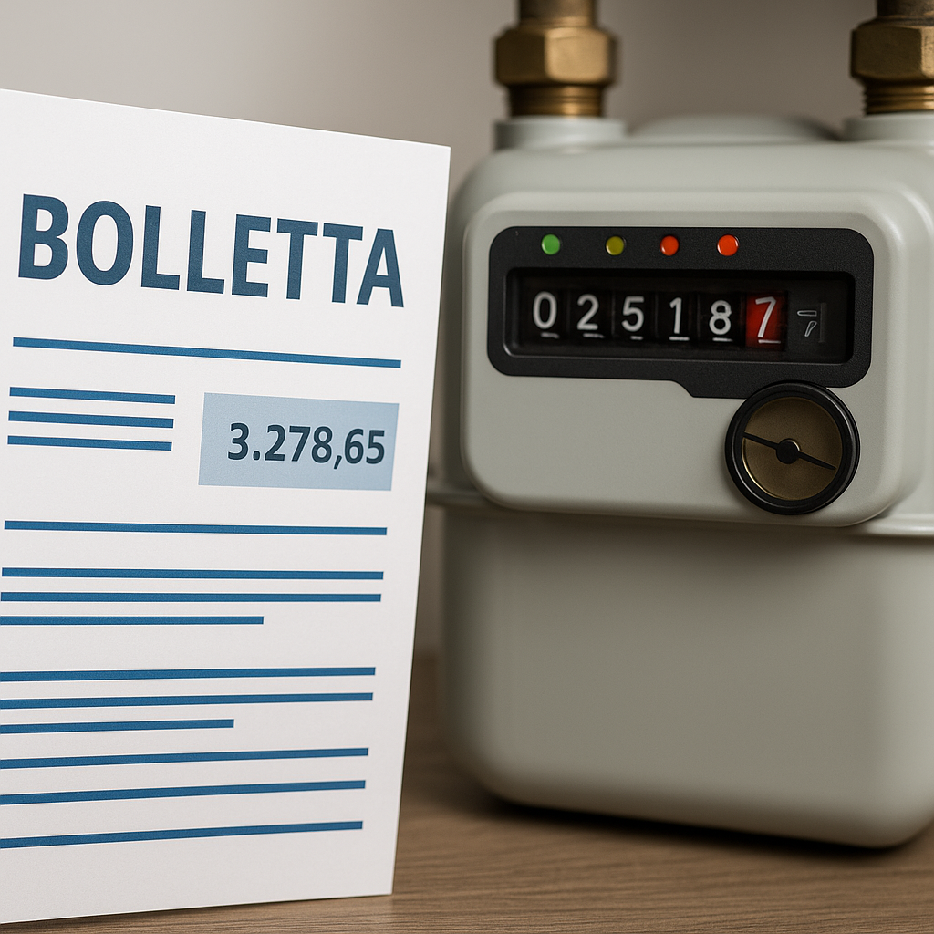 Bolletta luce e gas con importo anomalo da verificare