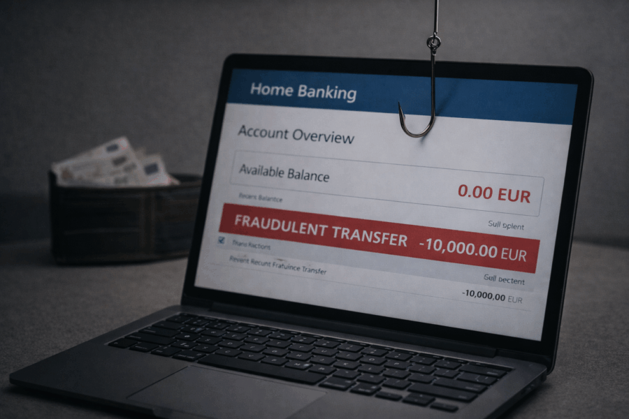 truffa home banking