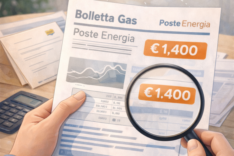 bolletta gas anomala