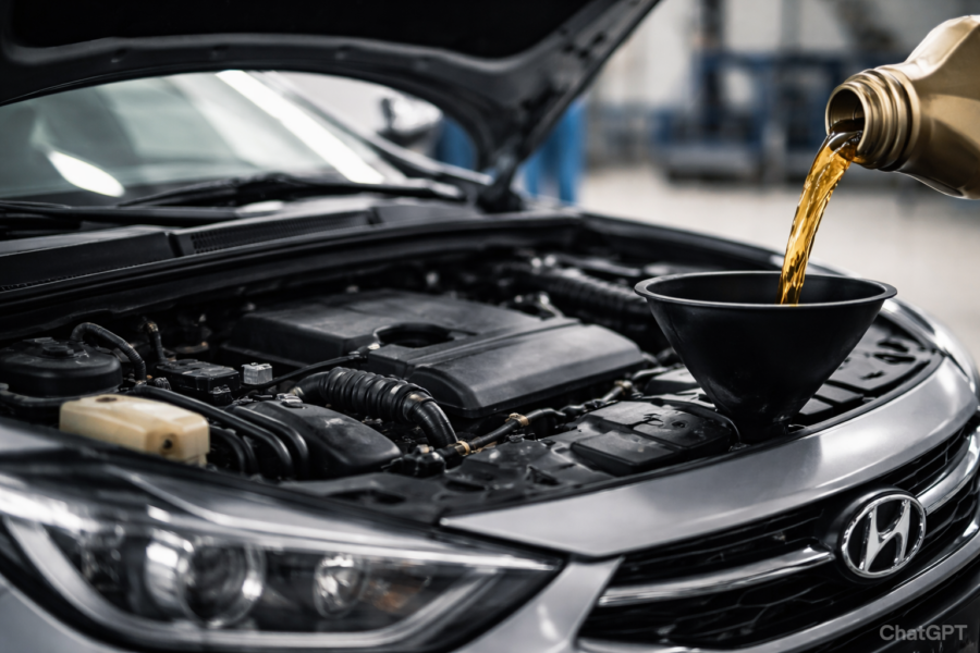 motore Hyundai si rompe