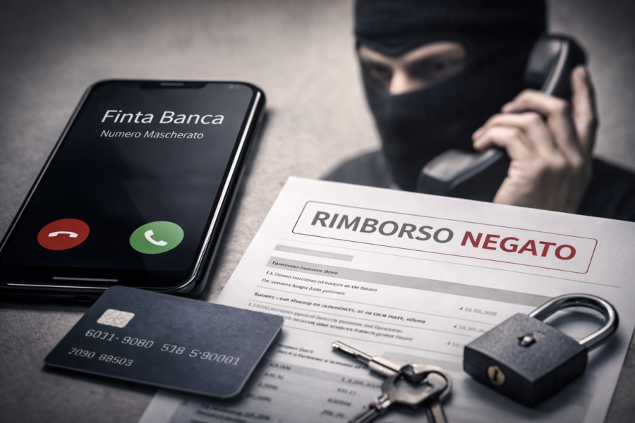 truffa bancaria telefonica rimborso negato