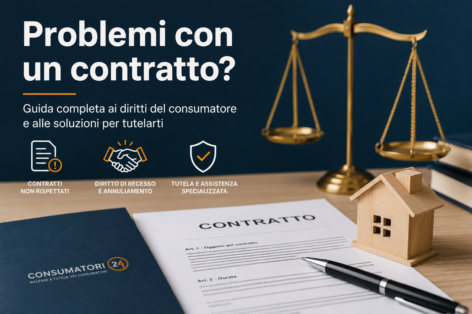 Diritti del consumatore e problemi con un contratto