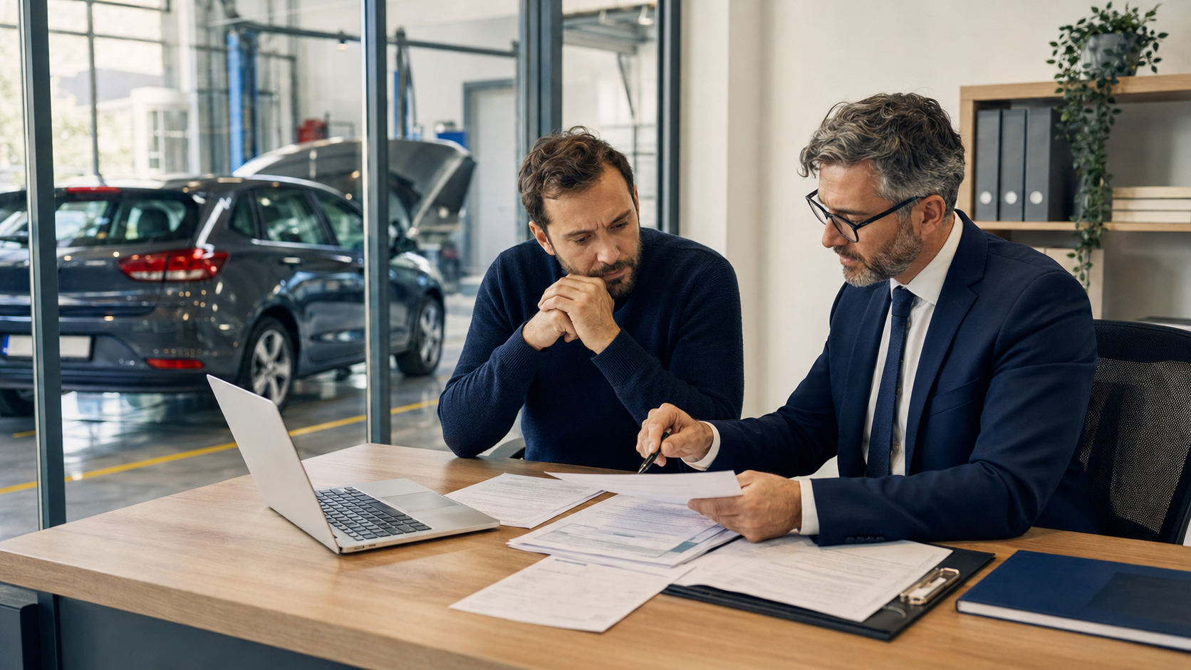 Avvocato per auto difettosa e documentazione relativa al veicolo